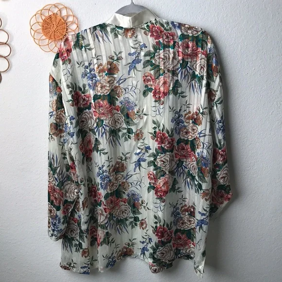 Vintage Gold Label Victoria Secret Pajama Top - Picture 2 of 5